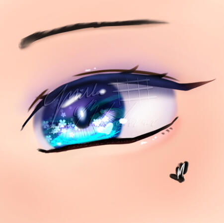 Sparkly eye
