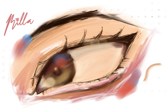 Pretty eye